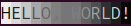 Grey example output