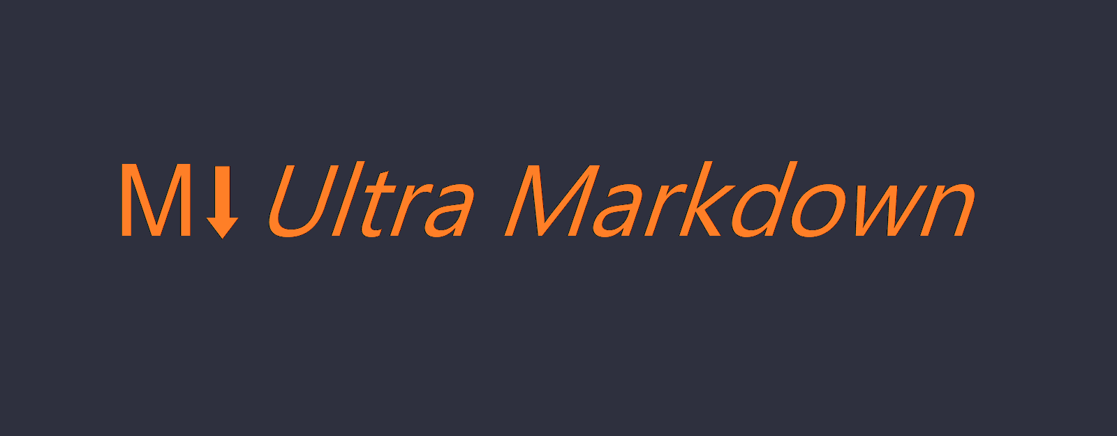 Ultra Markdown