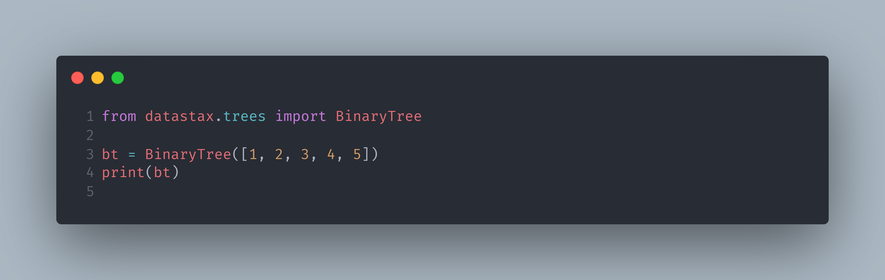 binaryTree