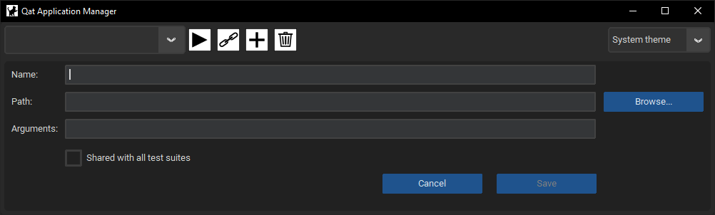 "App manager"