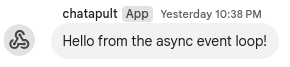 Async Message