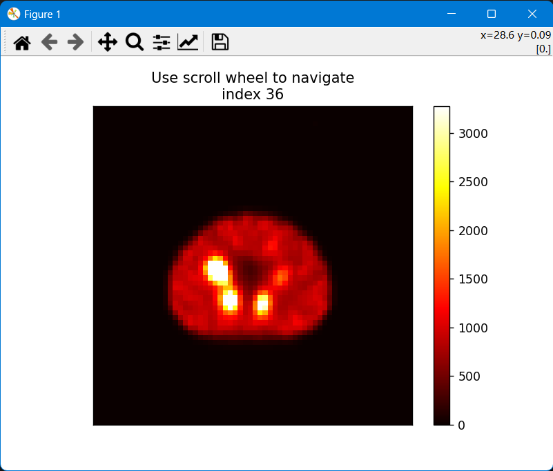 imagesc3s: scroll