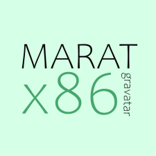 Avatar for Marat from gravatar.com