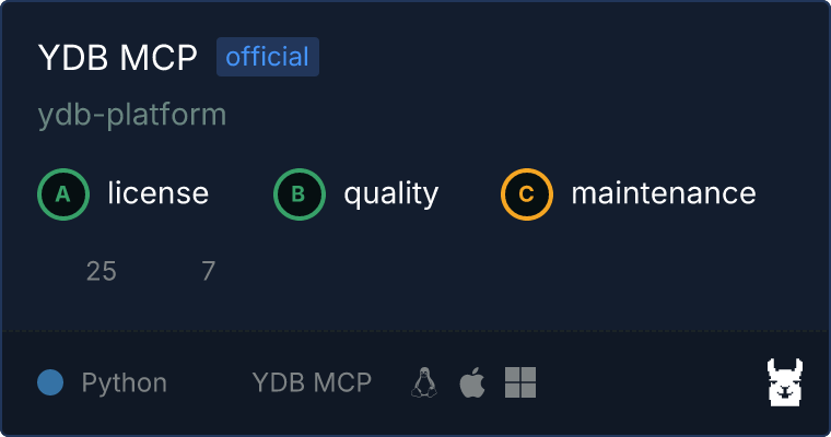YDB MCP server