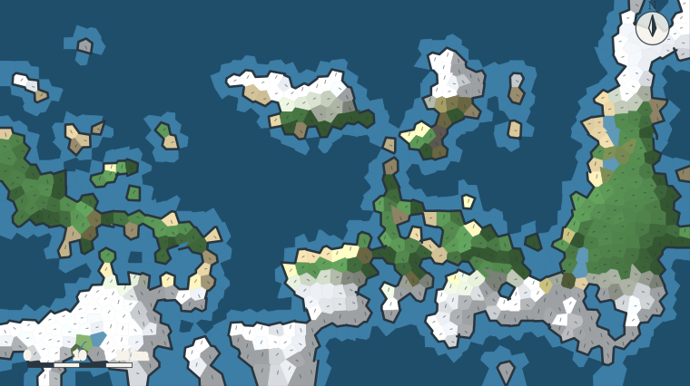 a whole planet generated from simulated plate tectonics