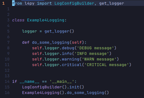 log code