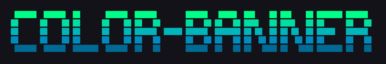 ansi_regular ocean bt