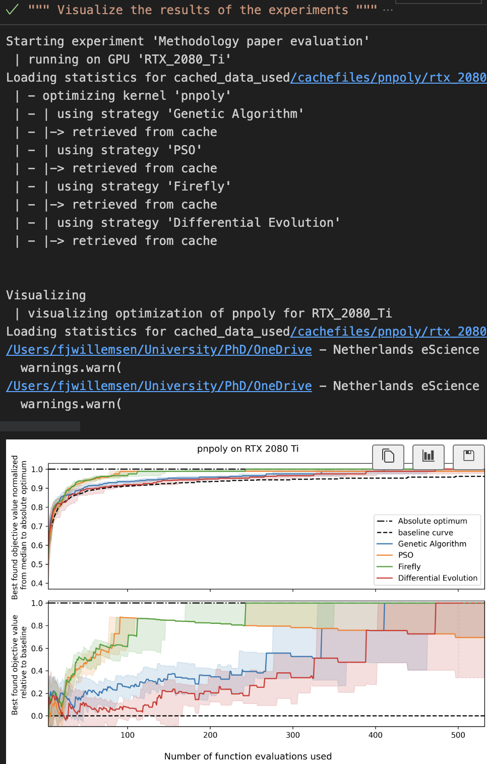 example run in interactive window 2