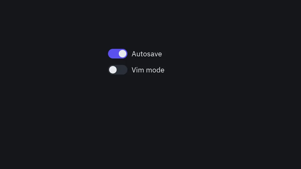 Turning switches on and off