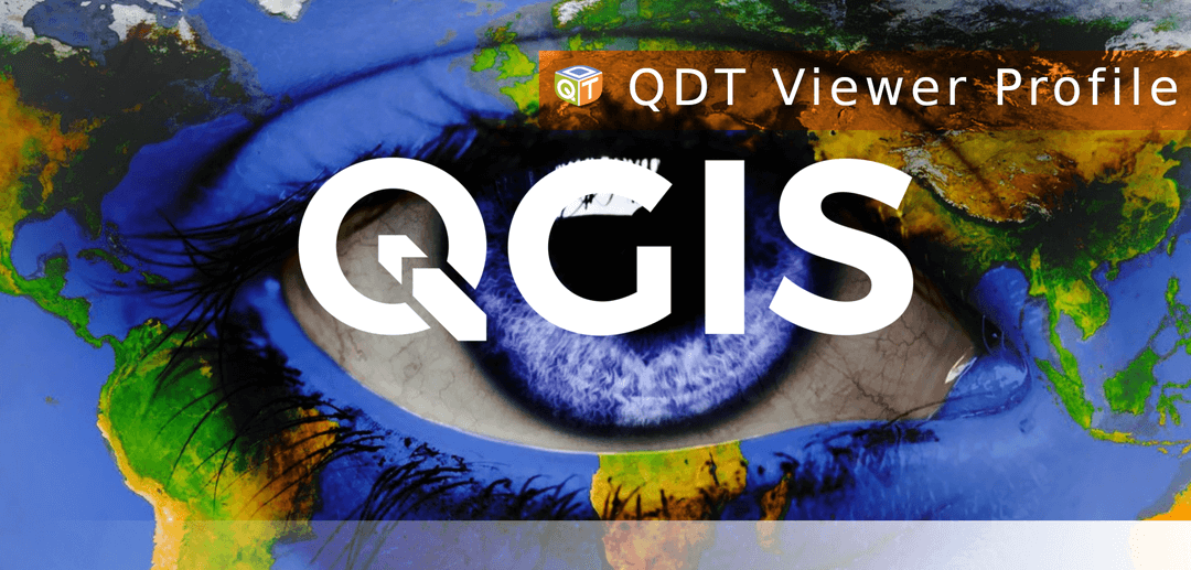 QGIS splash screen - QDT Viewer Profile