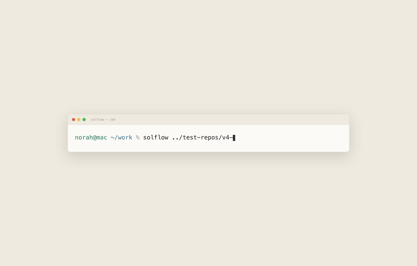 SolFlow on Uniswap V4: launching solflow from the terminal, the entry-point index, expanding the swap flow into its call tree, then switching to dark mode