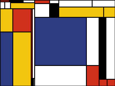 Pi Mondrian's painting