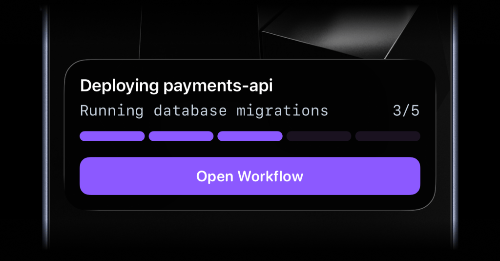 Live Activity with action