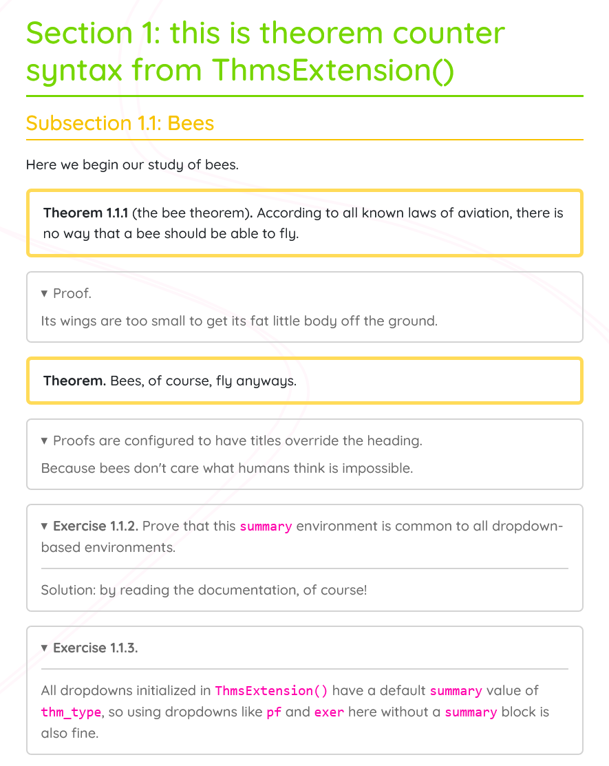 example render (open dropdowns)