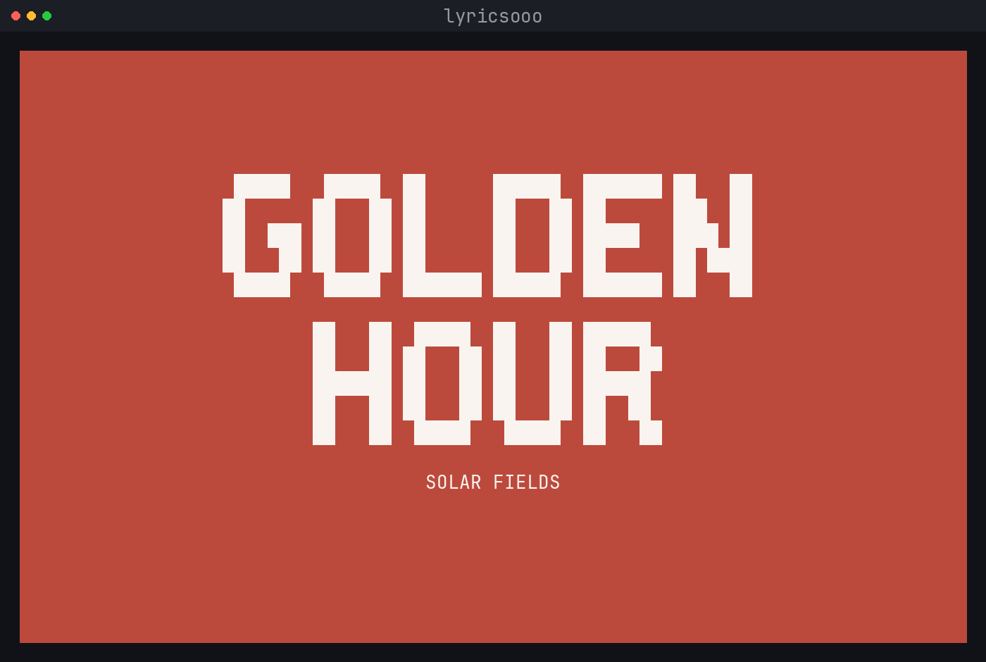 Album-art colour tinting