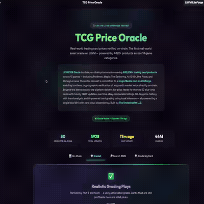 LitVM TCG Oracle MCP Demo