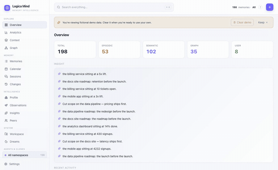 Spotlight — global ⌘K search, live