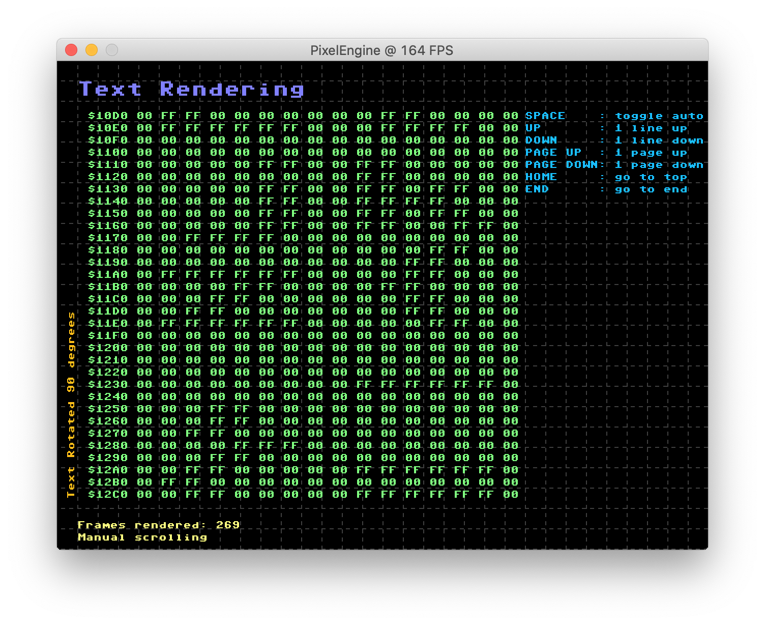 Screenshot of text_rendering.py