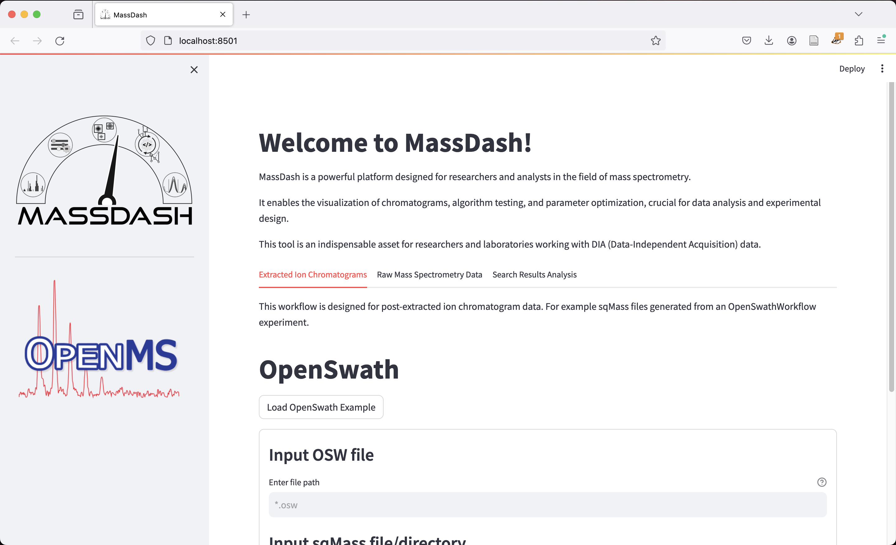 MassDash Landing Page