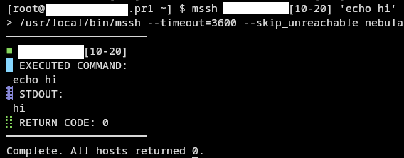 Hostname Range Expansion