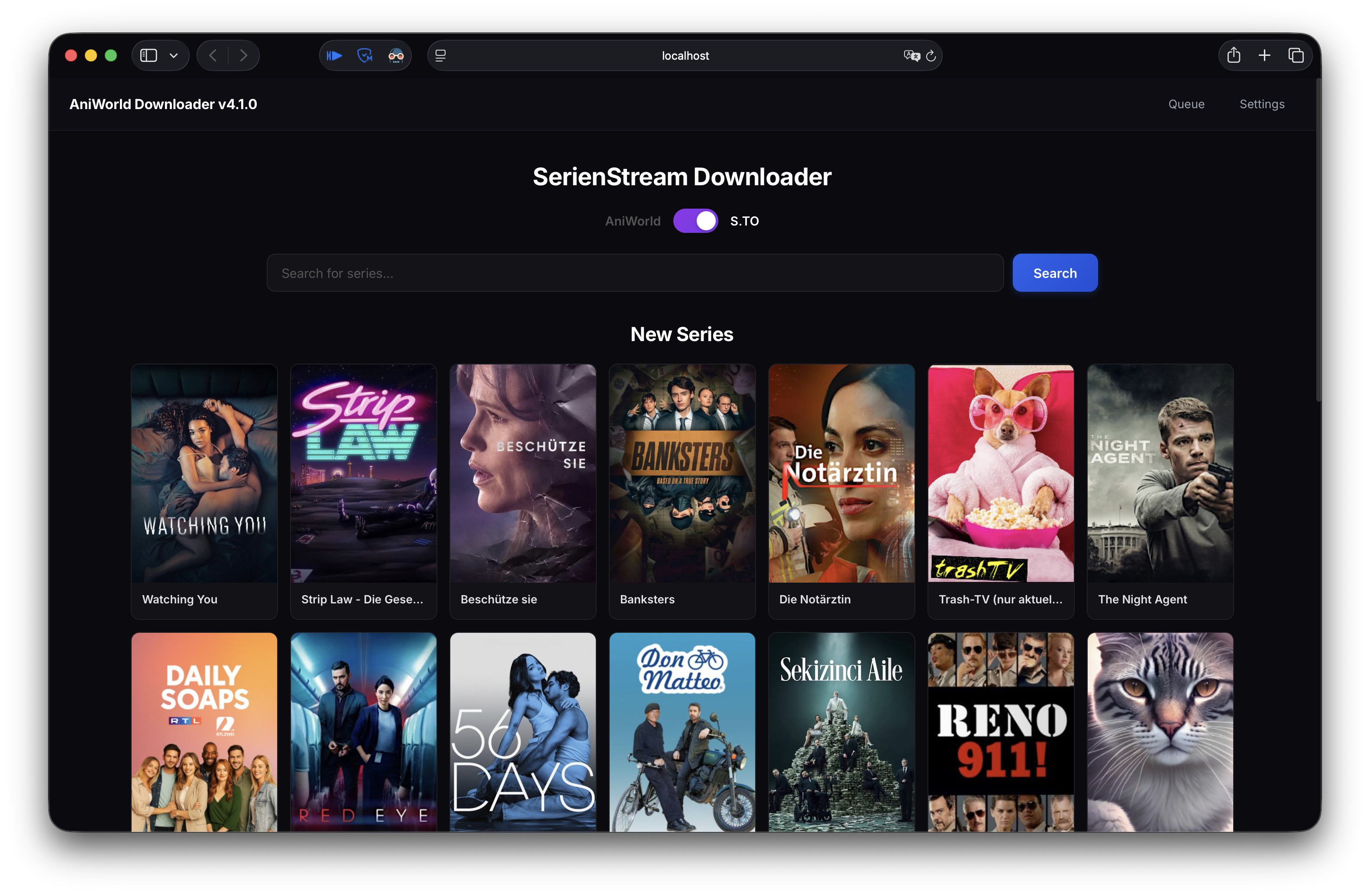 AniWorld Downloader - Demo