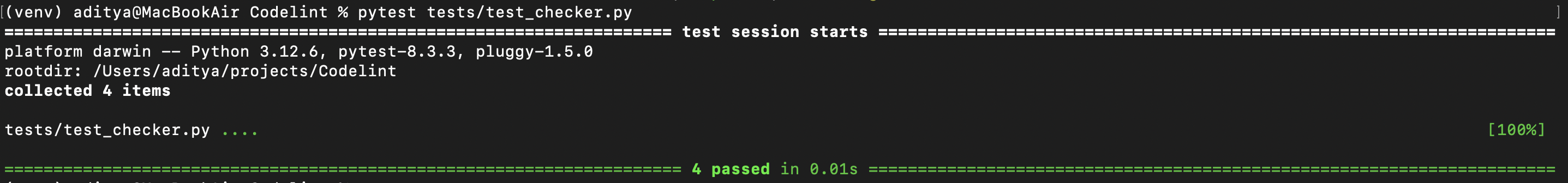 Test Example Screenshot