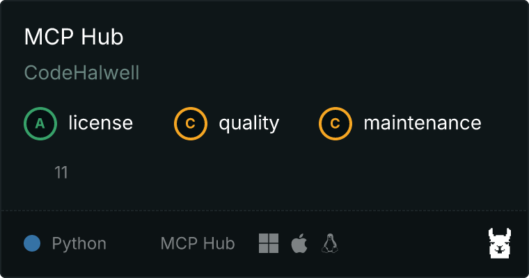 Hub MCP server