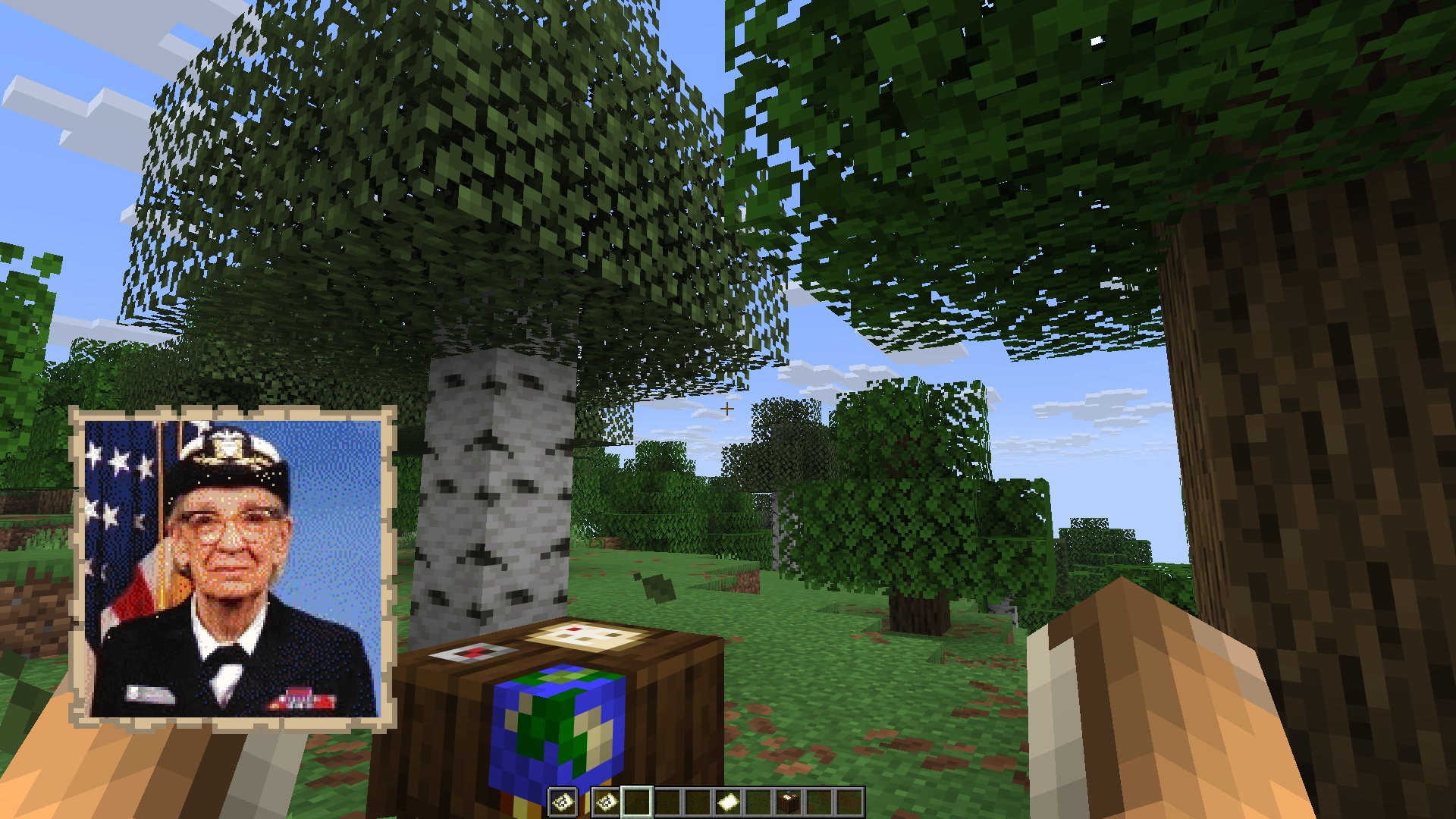 hopper map in minecraft