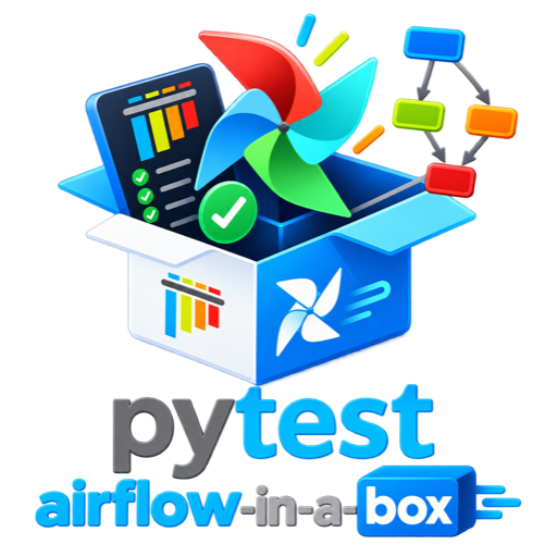 pytest-airflow-in-a-box logo