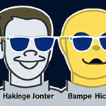 Made by the AI-generated matlok avatars Hakinge and Bampe