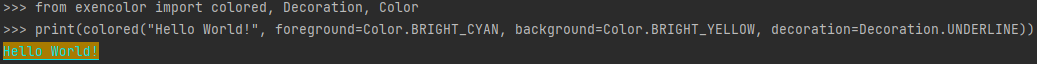 output