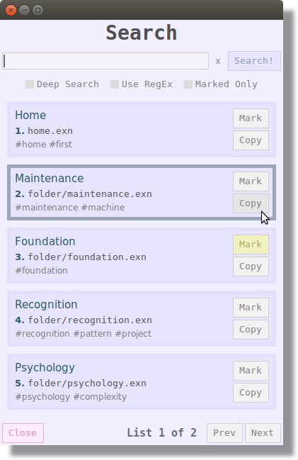 Search