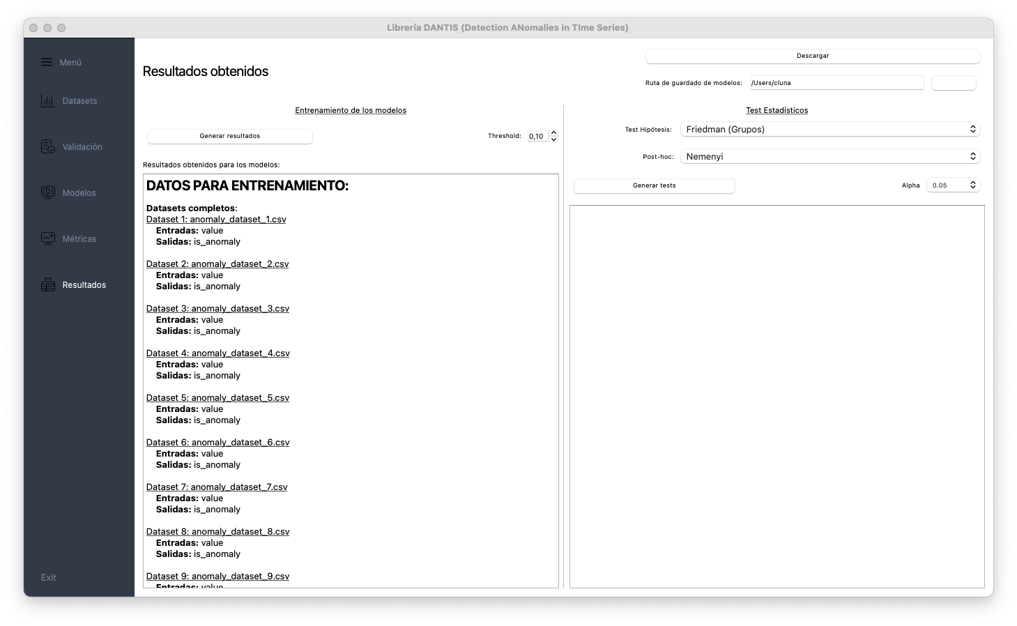 DANTIS GUI