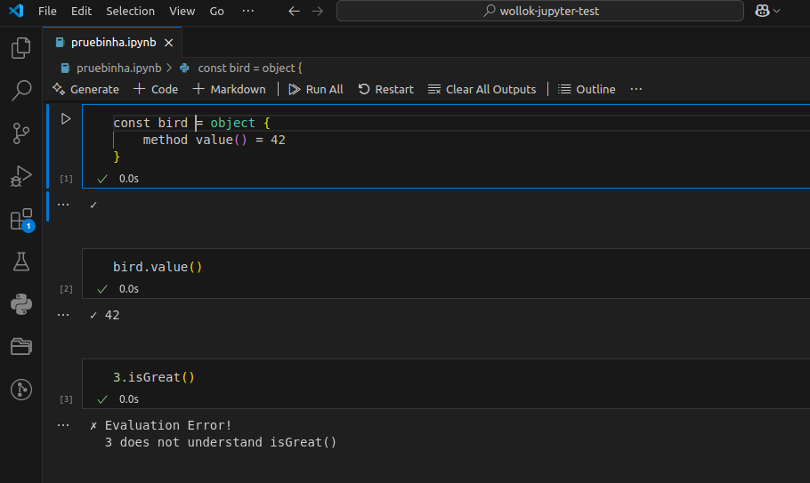 Wollok Kernel Demo