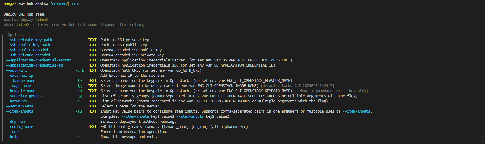 ewccli-hub-deploy