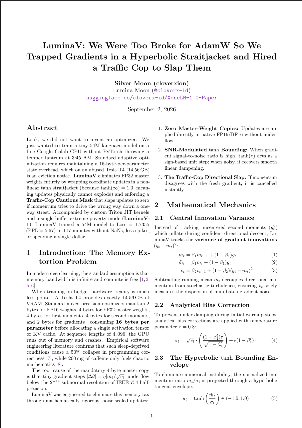 LuminaV Paper Preview