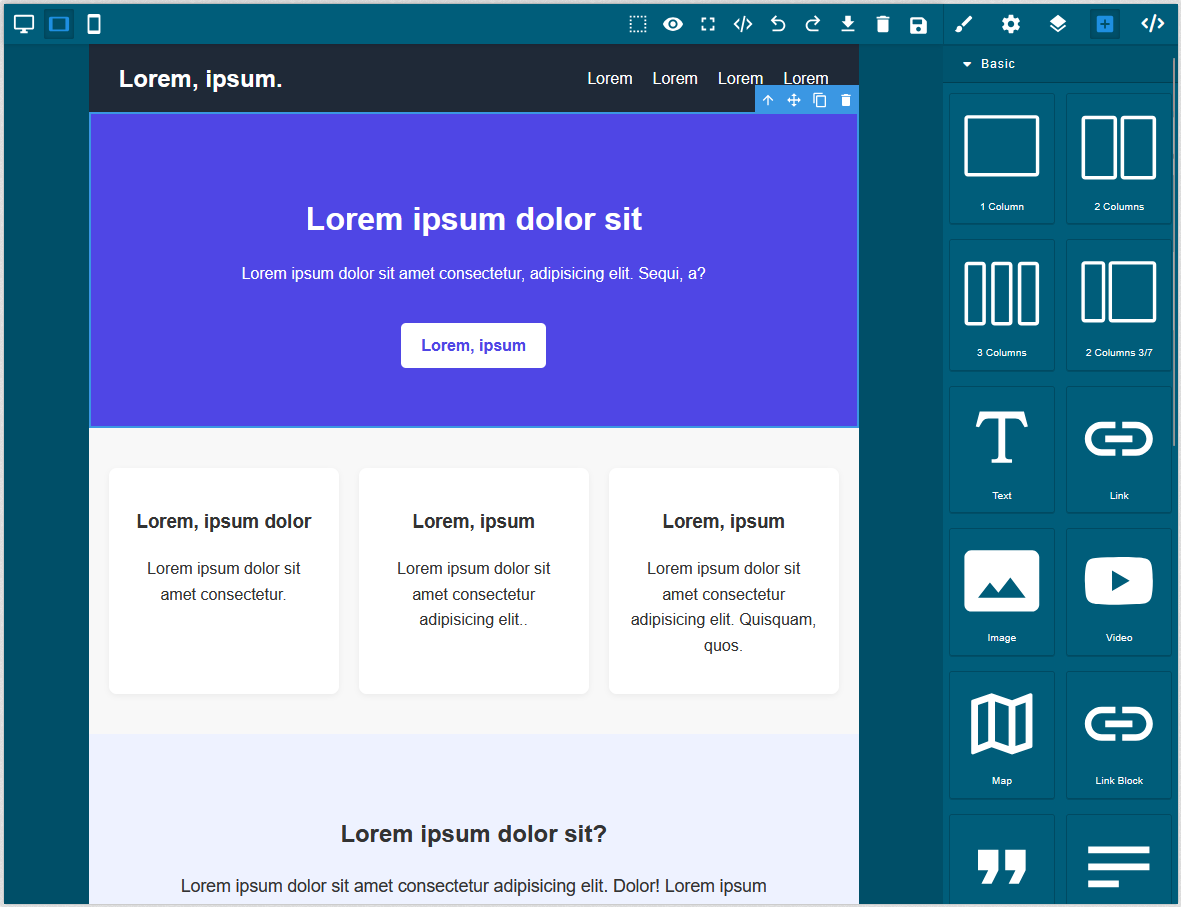 editor screenshot