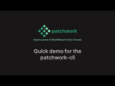 Patchwork CLI Quickstart