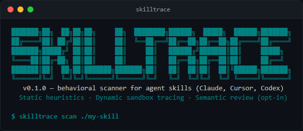 SkillTrace banner