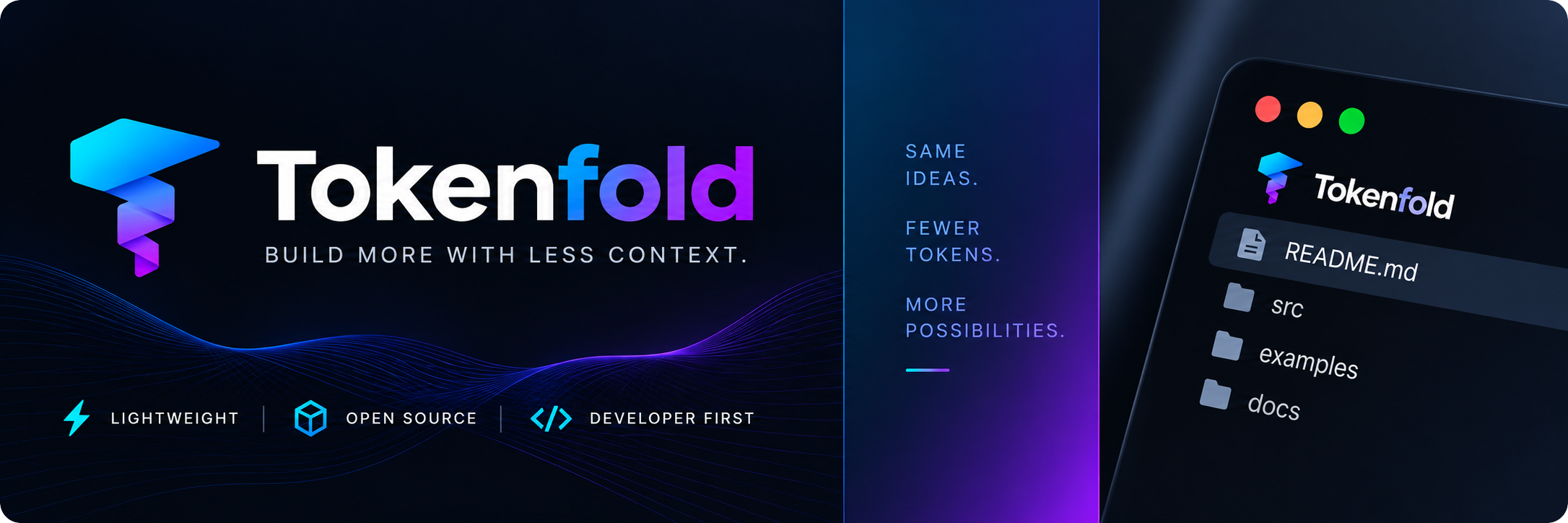 Tokenfold - Expand Ideas. Compress Tokens.