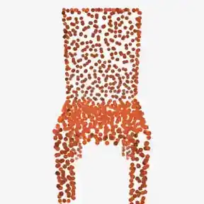 A chair turning a full circle, classified as a chair