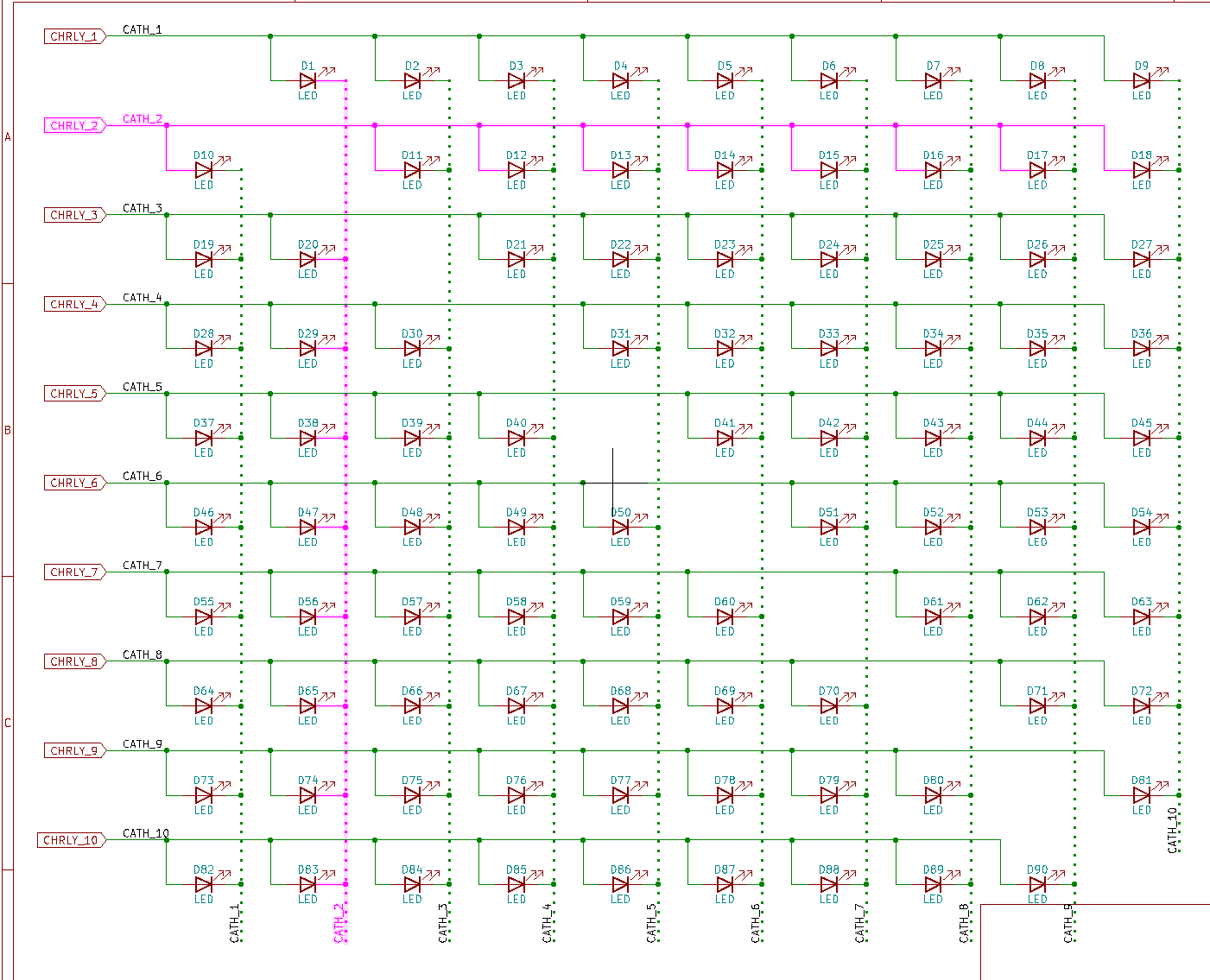 Scripted Charlieplex