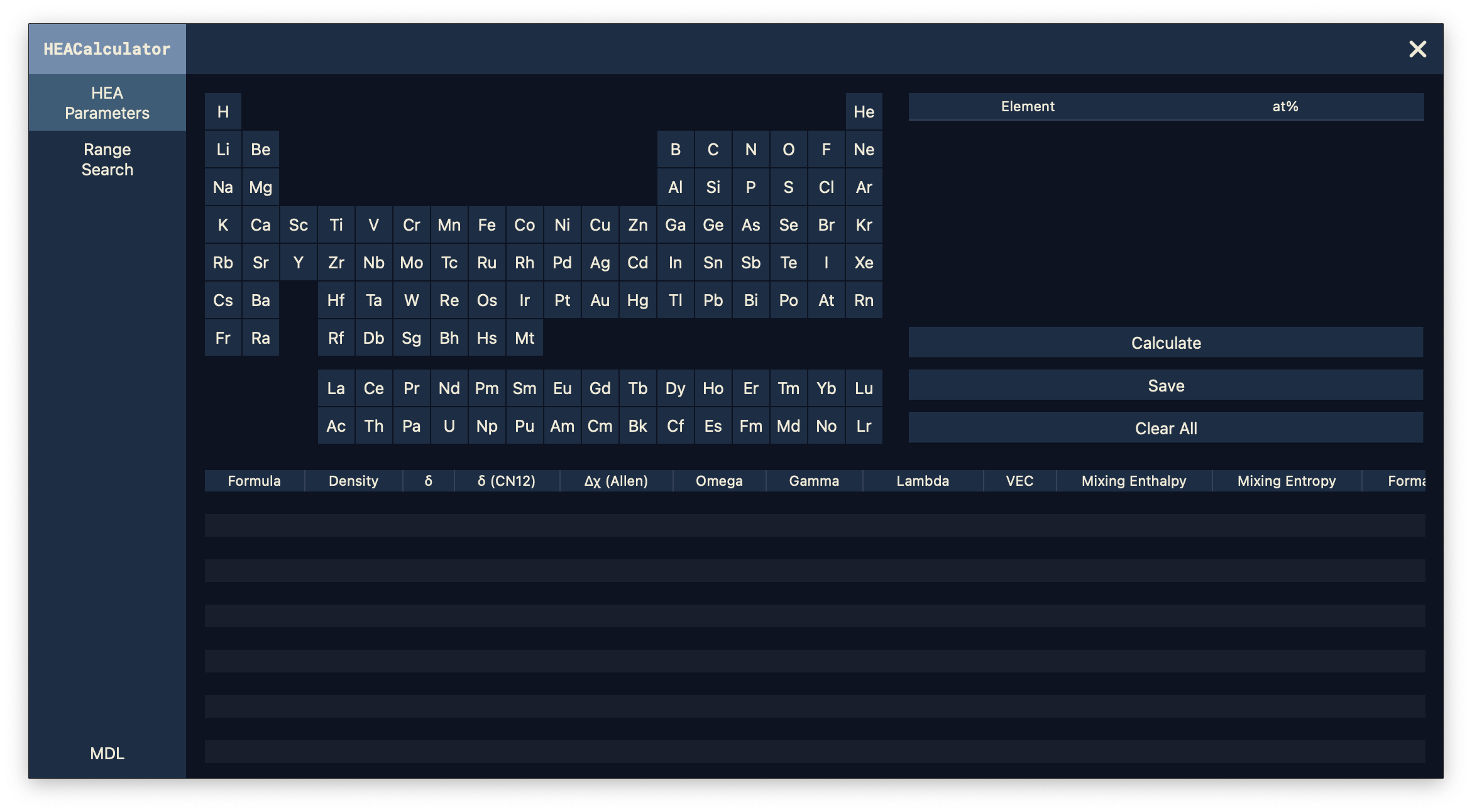 HEACalculator_GUI-Parameters