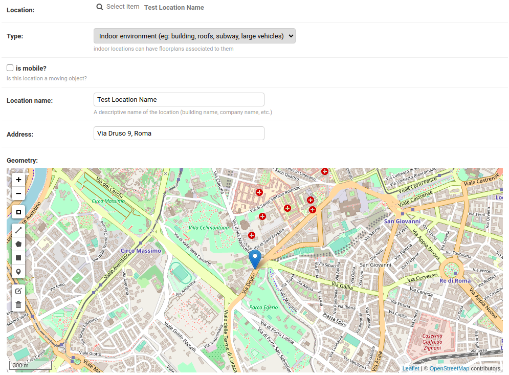 Map coordinates