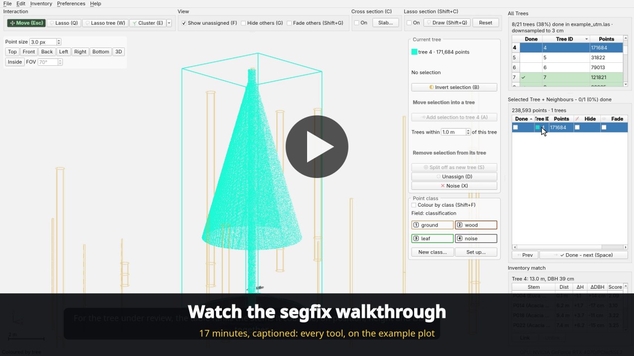 Watch the segfix walkthrough
