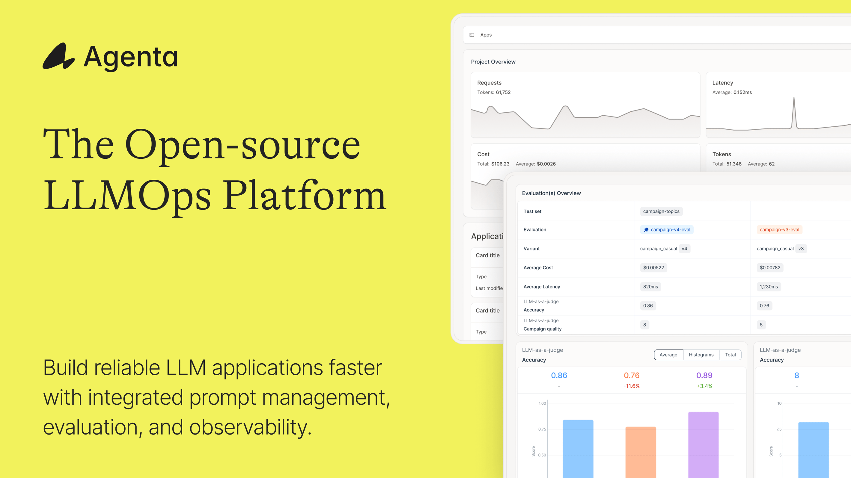 Shows the logo of agenta