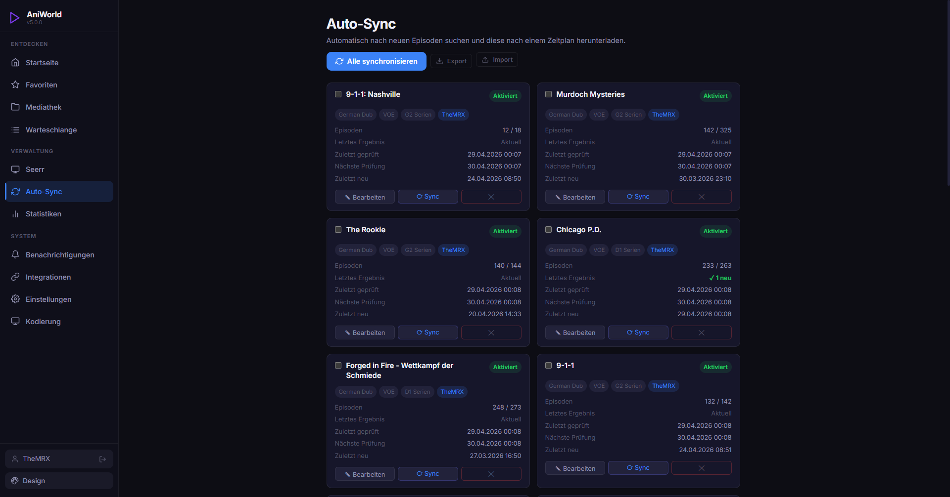 AniWorld Downloader - Demo