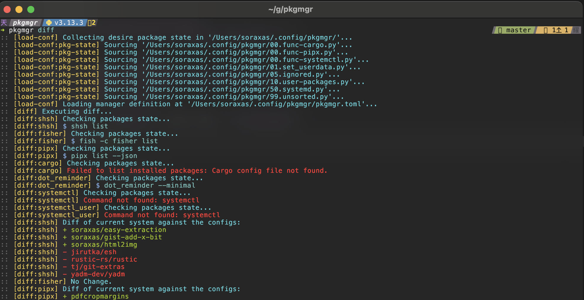 Screenshot diff