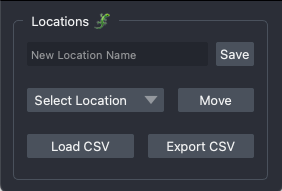 BellaVista location widget
