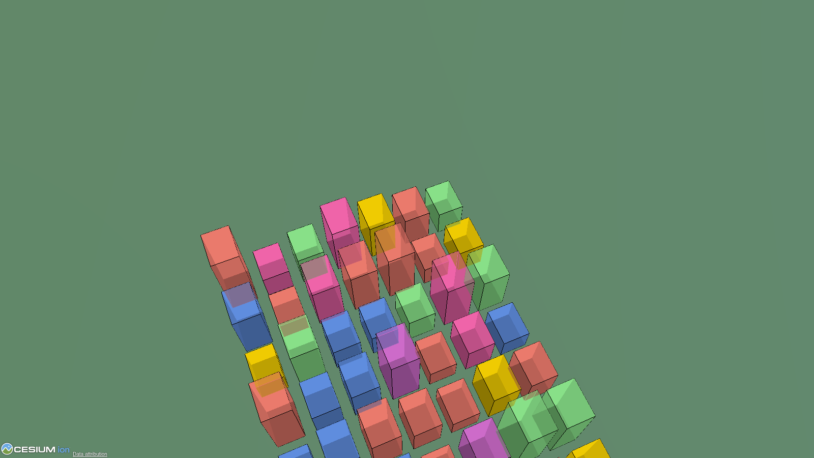 Extruded polygons
